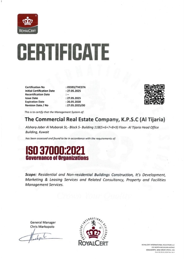 ISO 37000:2021 - Governance of Organizations 